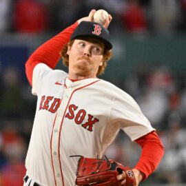Boston Red Sox starting pitcher Hunter Dobbins