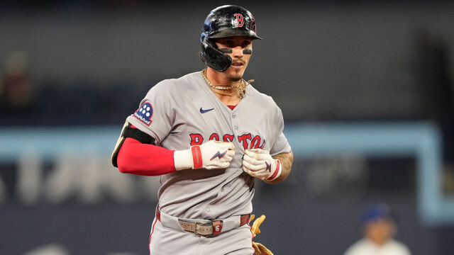 Boston Red Sox outfielder Jarren Duran
