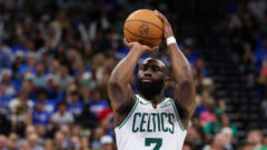 Boston Celtics guard Jaylen Brown