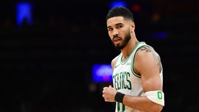 Boston Celtics forward Jayson Tatum