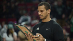 Boston Celtics head coach Joe Mazzulla