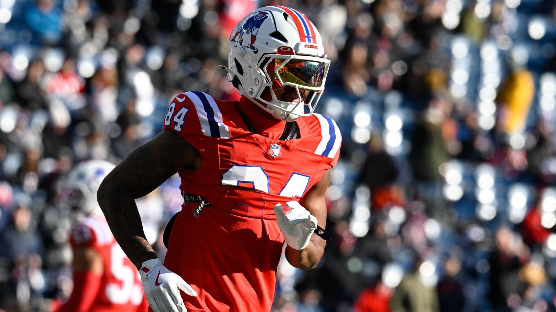 New England Patriots wide receiver Kendrick Bourne