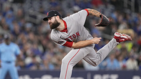 Boston Red Sox starting pitcher Lucas Giolito