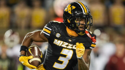 NFL draft wide receiver prospect Luther Burden III