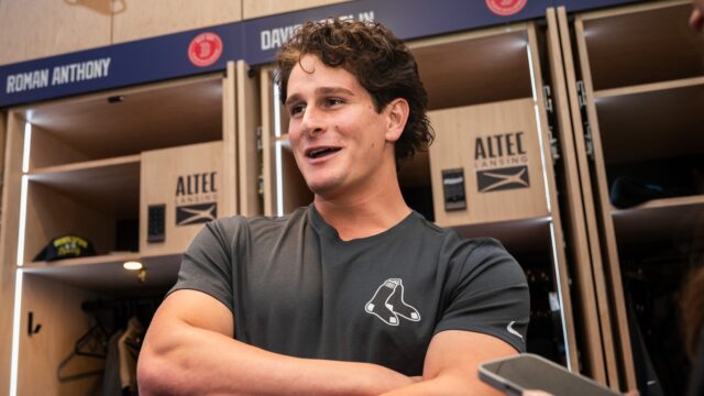 Boston Red Sox prospect Roman Anthony