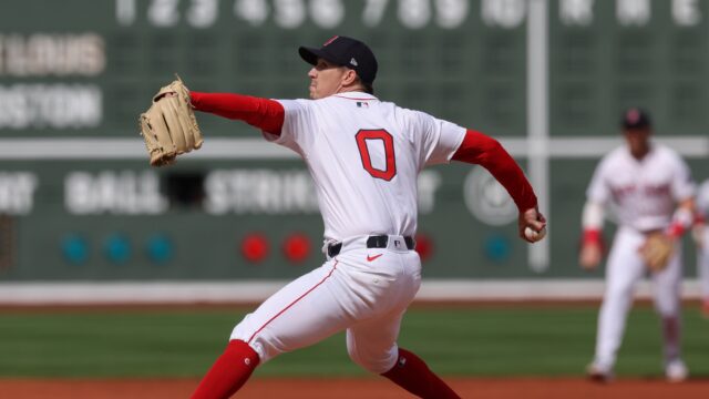 Boston Red Sox starting pitcher Walker Buehler