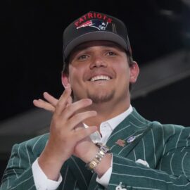 New England Patriots offensive tackle Will Campbell