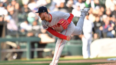 Boston Red Sox pitcher Zack Kelly
