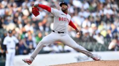 Boston Red Sox pitcher Aroldis Chapman