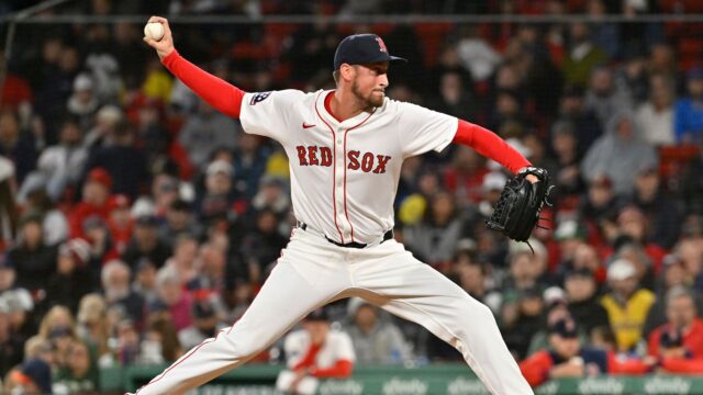 Boston Red Sox pitcher Cooper Criswell
