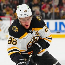 Boston Bruins forward David Pastrnak