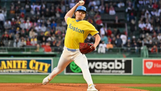 Boston Red Sox pitcher Hunter Dobbins