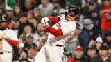 Boston Red Sox left fielder Jarren Duran