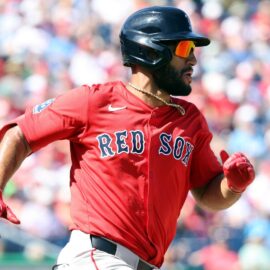 Boston Red Sox first baseman Abraham Toro