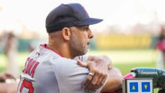Boston Red Sox manager Alex Cora