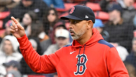 Boston Red Sox manager Alex Cora
