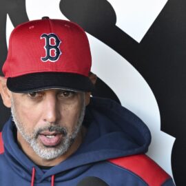Boston Red Sox manager Alex Cora