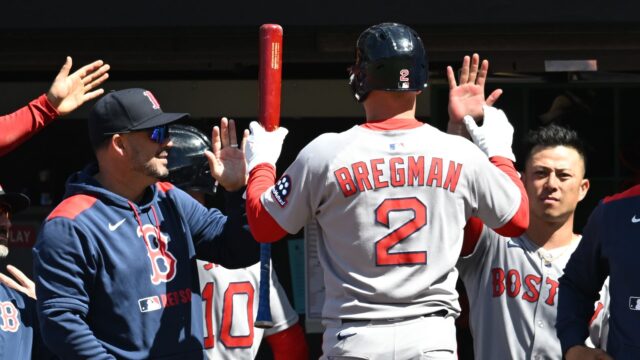 Boston Red Sox third baseman Alex Bregman