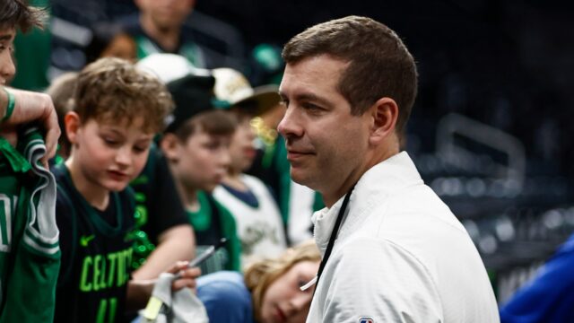 Boston Celtics president of basketball operations Brad Stevens