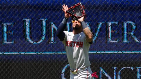 Boston Red Sox outfielder Ceddanne Rafaela