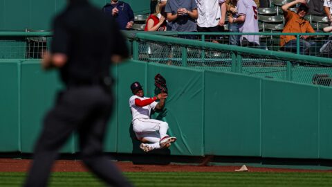 Boston Red Sox outfielder Ceddanne Rafaela