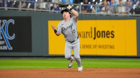 Chicago White Sox infielder Chase Meidroth