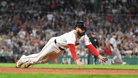 Boston Red Sox catcher Connor Wong