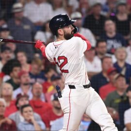 Boston Red Sox catcher Connor Wong