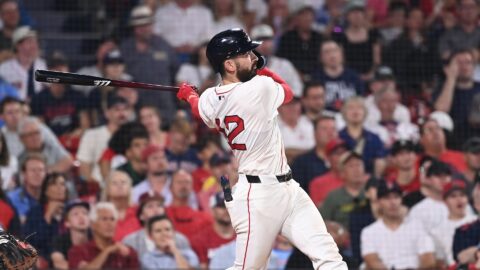 Boston Red Sox catcher Connor Wong
