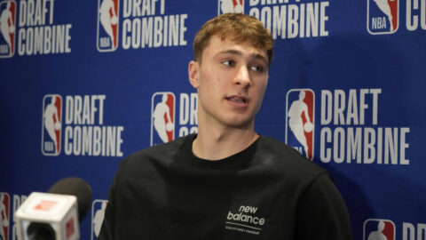 NBA draft prospect Cooper Flagg