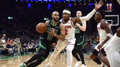 Boston Celtics guard Derrick White