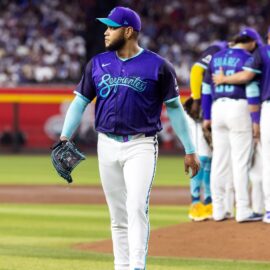 Arizona Diamondbacks pitcher Eduardo Rodriguez