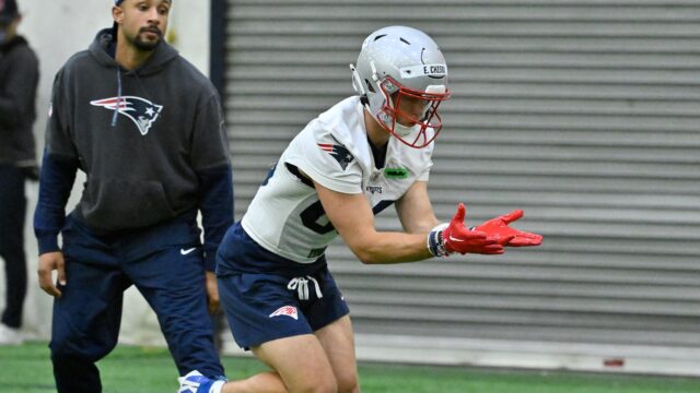 New England Patriots wide receiver Efton Chism III