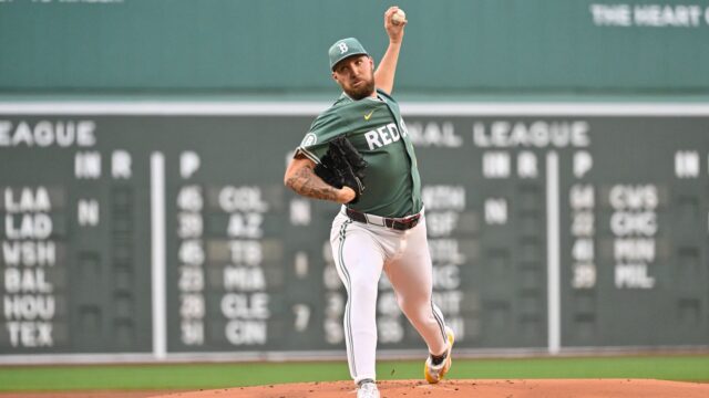 Boston Red Sox pitcher Garrett Crochet