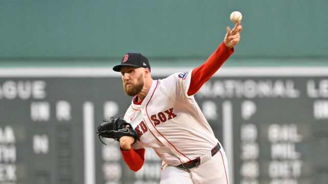 Boston Red Sox pitcher Garrett Crochet