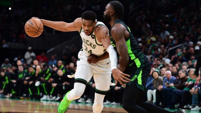 Milwaukee Bucks forward Giannis Antetokounmpo