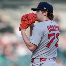 Boston Red Sox pitcher Hunter Dobbins