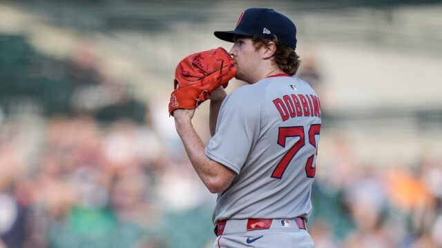 Boston Red Sox pitcher Hunter Dobbins