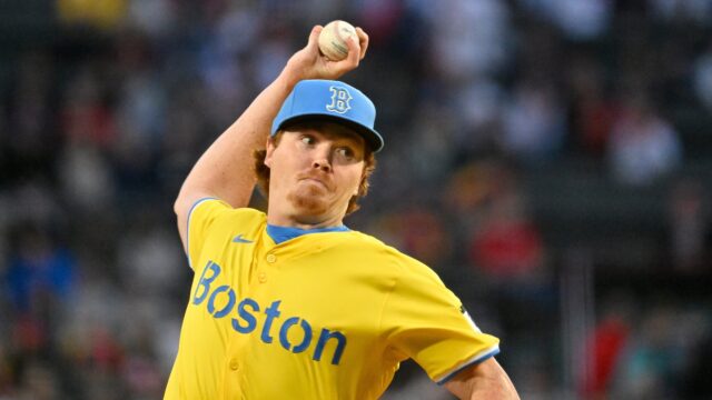 Boston Red Sox pitcher Hunter Dobbins