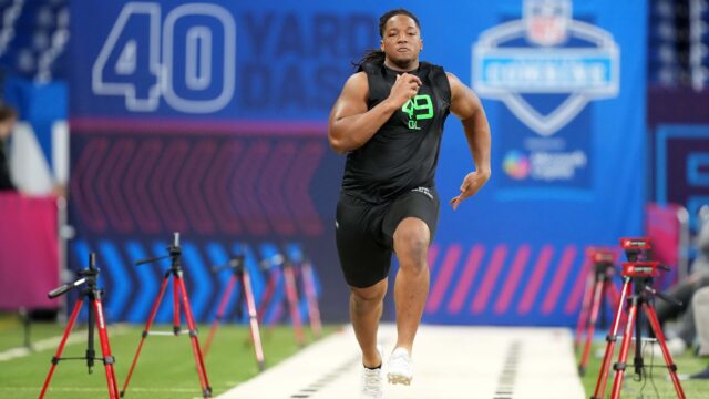 New England Patriots offensive lineman Jared Wilson