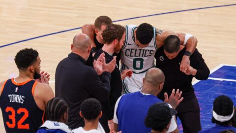 Boston Celtics forward Jayson Tatum