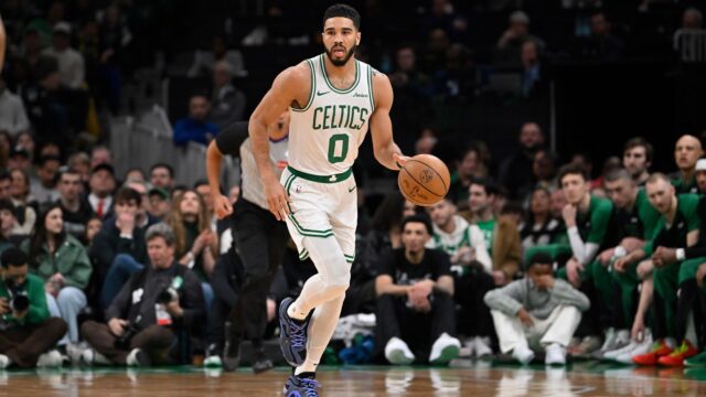 Boston Celtics forward Jayson Tatum