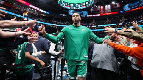 Boston Celtics forward Jayson Tatum