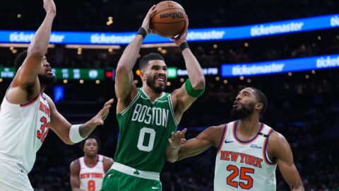 Boston Celtics forward Jayson Tatum