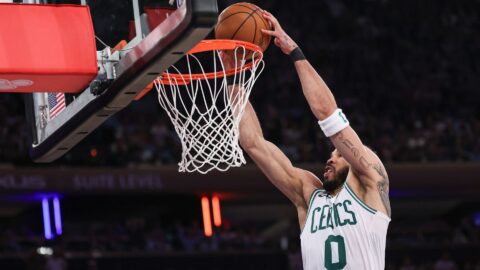 Boston Celtics forward Jayson Tatum