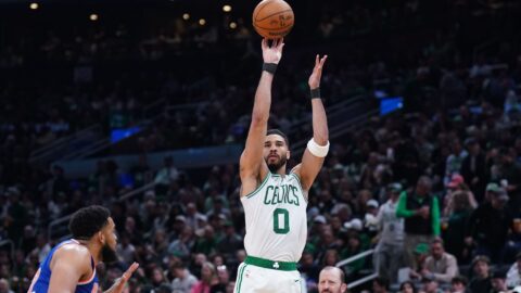 Boston Celtics forward Jayson Tatum