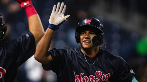 Boston Red Sox prospect Jhostynxon Garcia