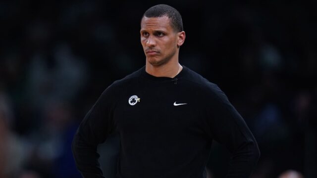 Boston Celtics head coach Joe Mazzulla