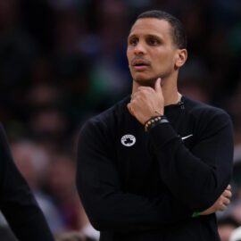 Boston Celtics head coach Joe Mazzulla