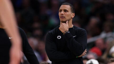 Boston Celtics head coach Joe Mazzulla